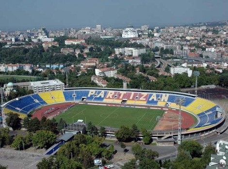 Partizan Stadium Belgrade stadiums Belgrade landmarks Belgrade sightseeing tours
